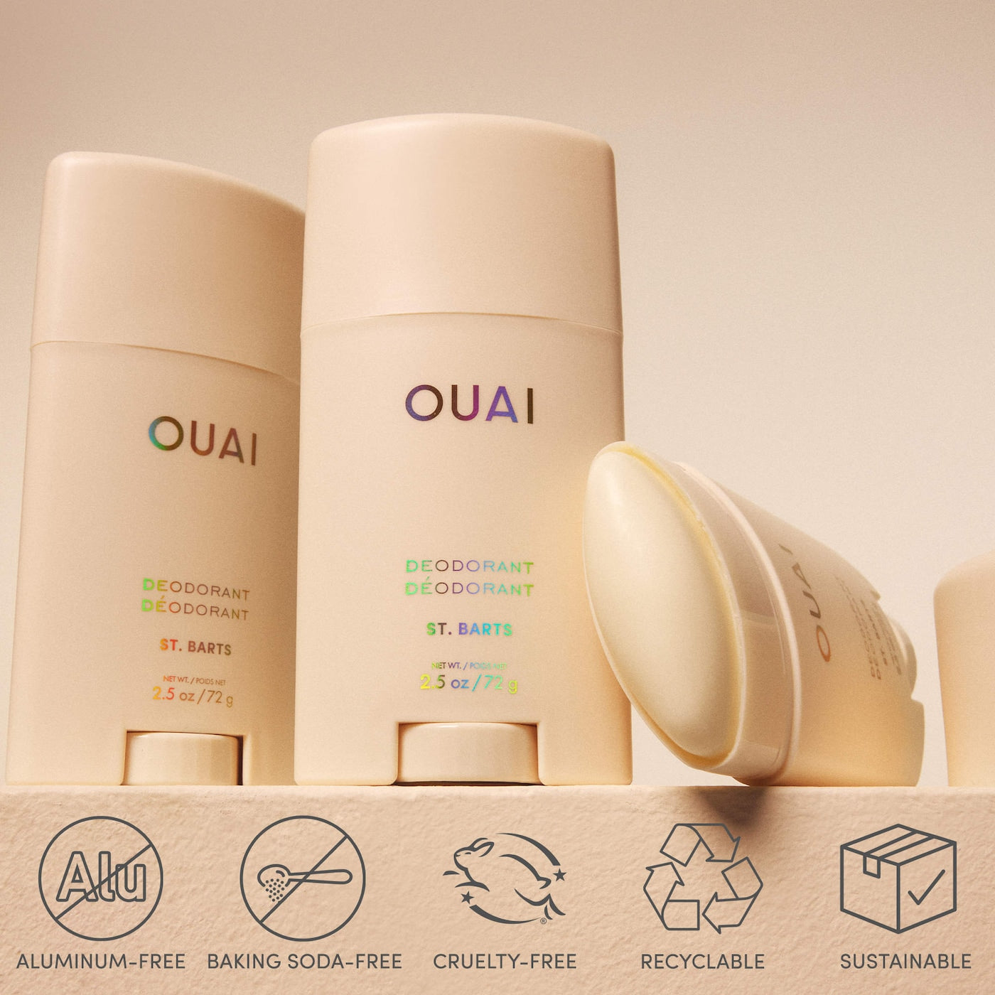 *PREORDEN: OUAI - PHLUR / Desodorante en barra