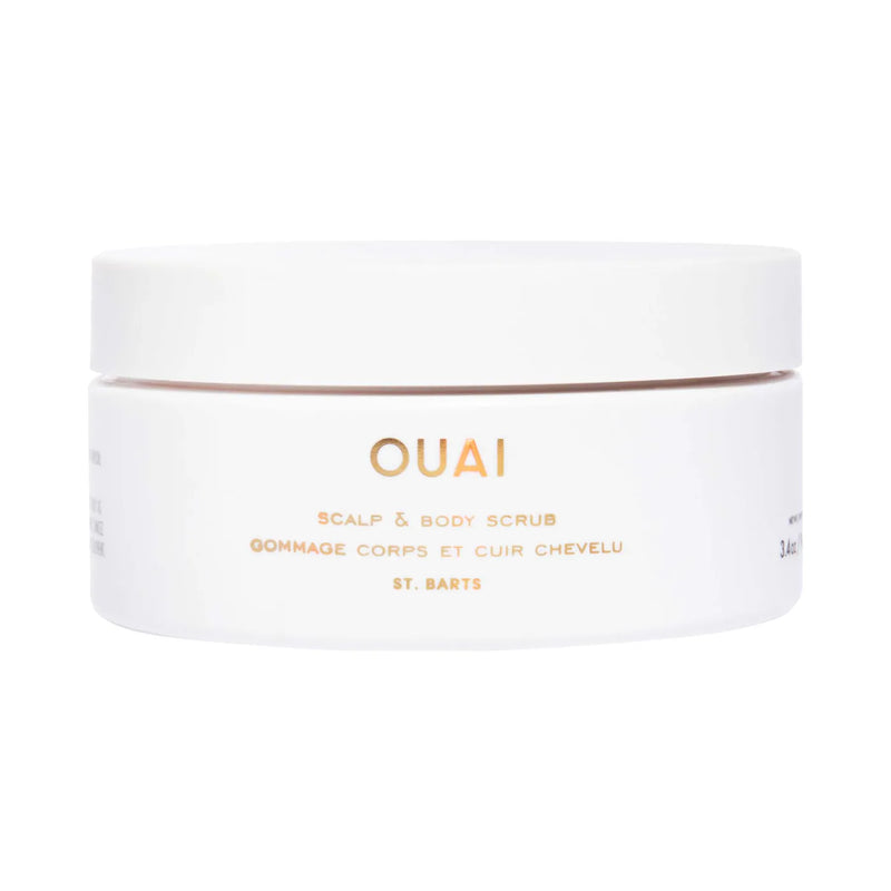 *PREORDEN: St. Barts Cleansing Scalp & Body Sugar Scrub - OUAI / Exfoliante cuero cabelludo y piel, suaviza y nutre