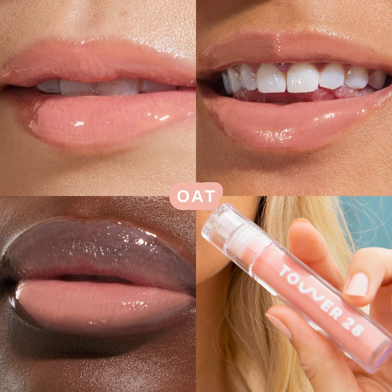 *PREORDEN: ShineOn Lip Jelly Hydrating Non-Sticky Lip Oil - Tower 28 / Labial hidratante