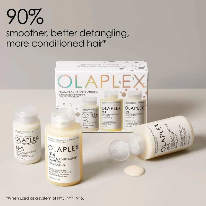 *PREORDEN: Mini Hello, Healthy Hair Starter Set - Olaplex / Set de 3 productos para el cabello