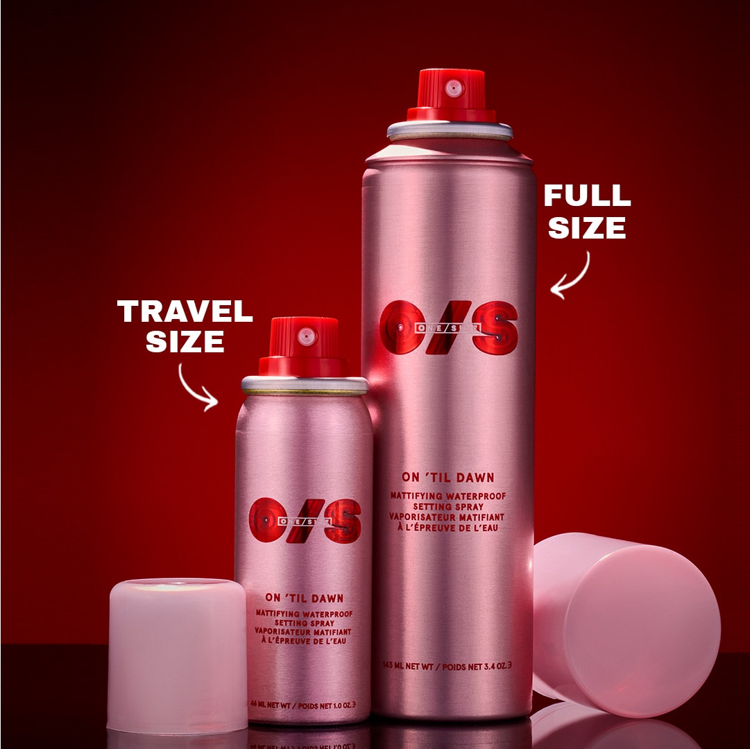 *PREORDEN: SET On 'Til Dawn Mattifying Waterproof Setting Spray - ONE/SIZE by Patrick Starrr / Set de spray fijador
