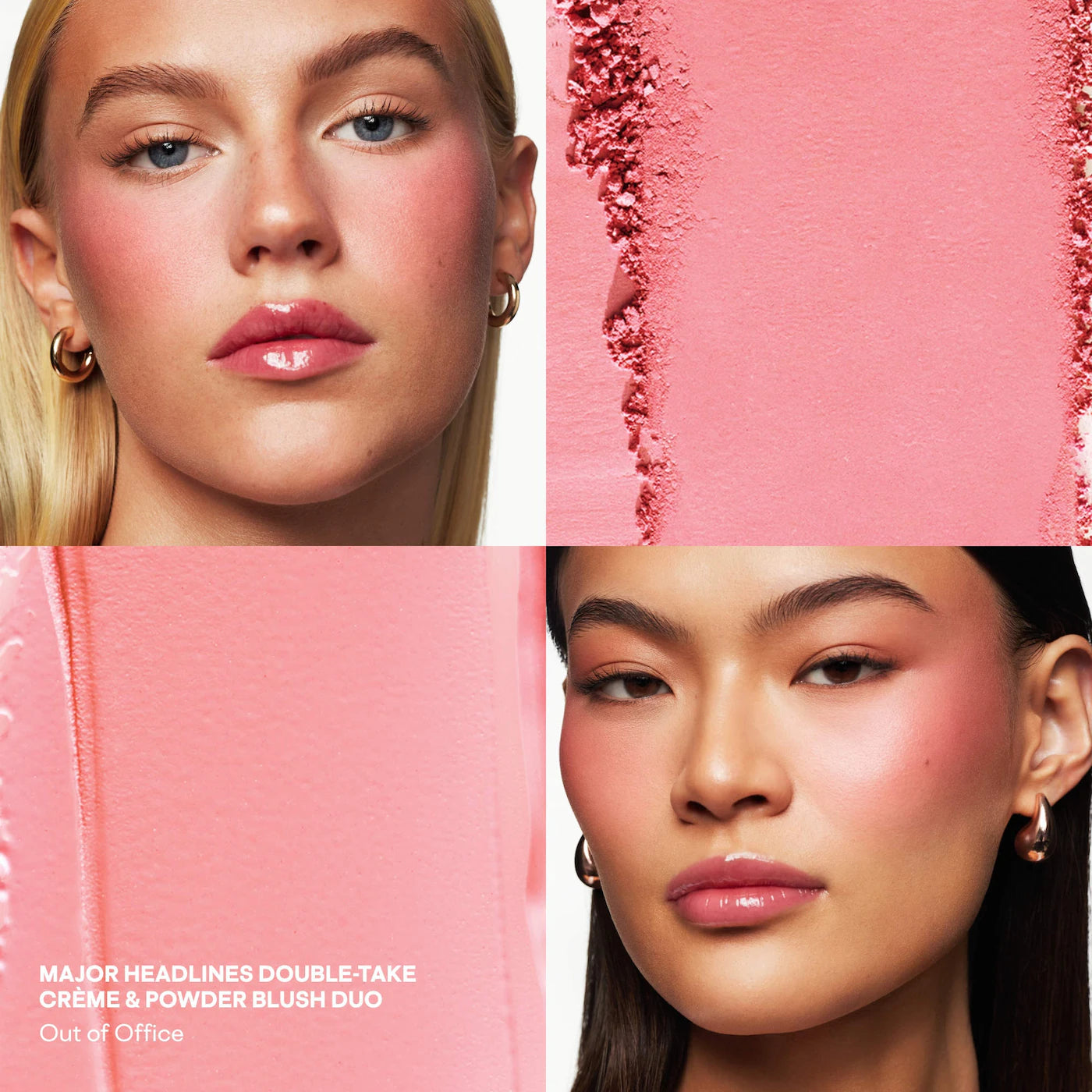 Major Headlines Double Take Creme & Powder Blush - Patrick Ta / Rubor en Crema y Polvo