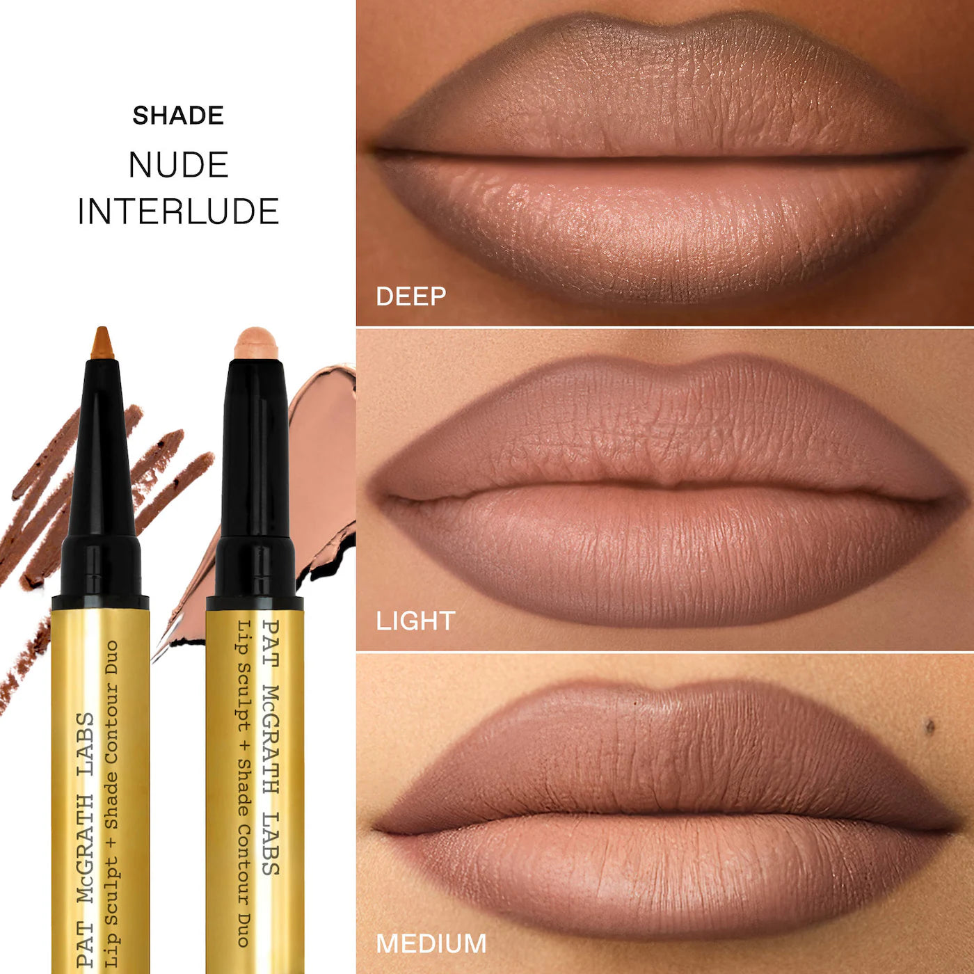 *PREORDEN: Lip Sculpt + Shade Lipstick and Lip Liner Contour Duo - PAT McGRATH LABS / Delineador para labios