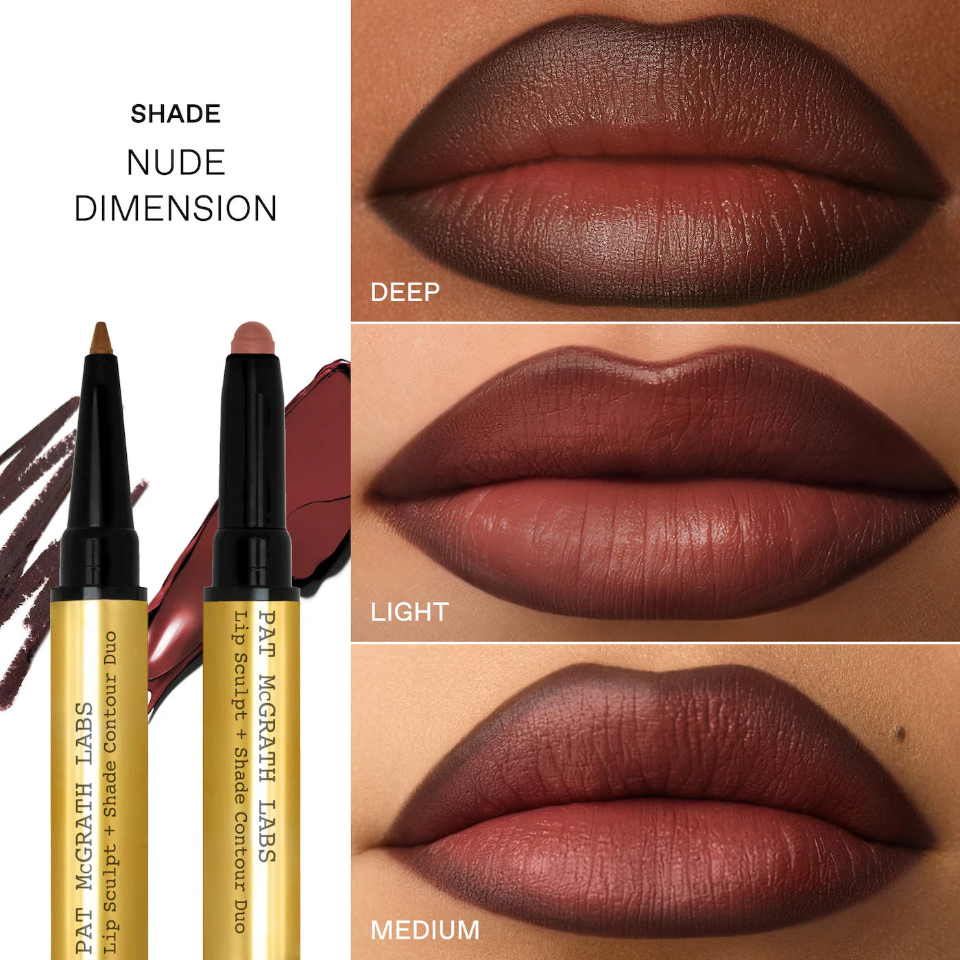 *PREORDEN: Lip Sculpt + Shade Lipstick and Lip Liner Contour Duo - PAT McGRATH LABS / Delineador para labios