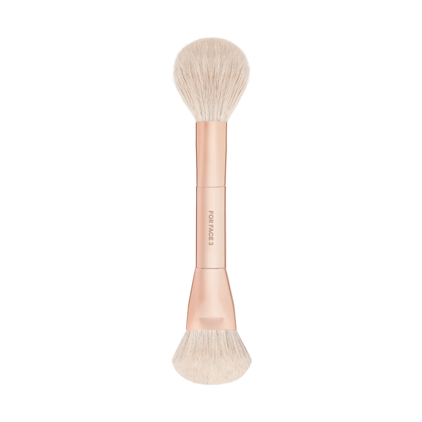 Dual Ended Blush Brush #3 - PATRICK TA / Brocha de dos puntas para rubor en crema y polvo