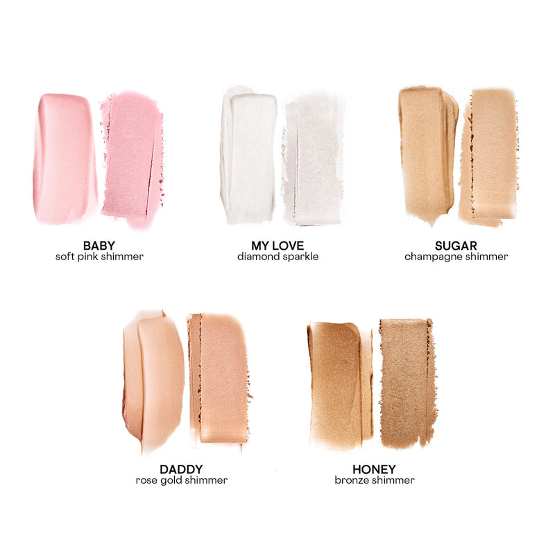 Major Glow Crème & Powder Light Reflecting Translucent Highlighter Duo ...