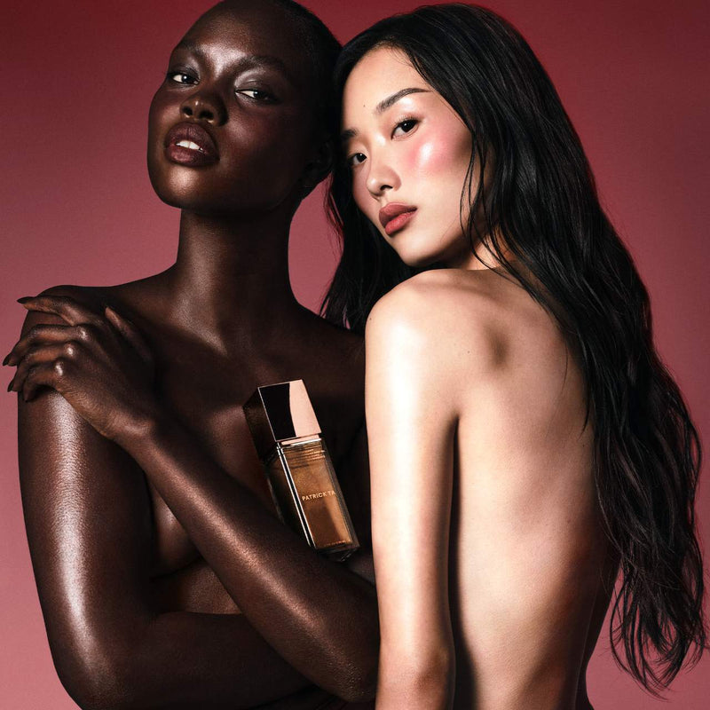 Major Glow Nourishing Bronzing Body Oil - PATRICK TA / Aceite corporal bronceador con brillo