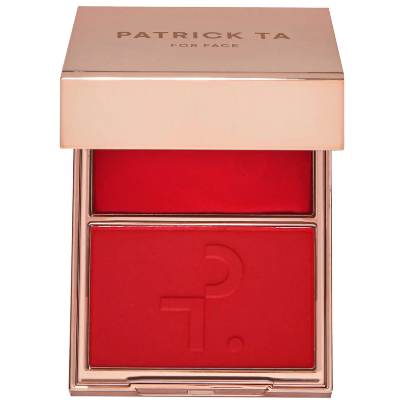 Major Headlines Double Take Creme & Powder Blush - Patrick Ta / Rubor en Crema y Polvo