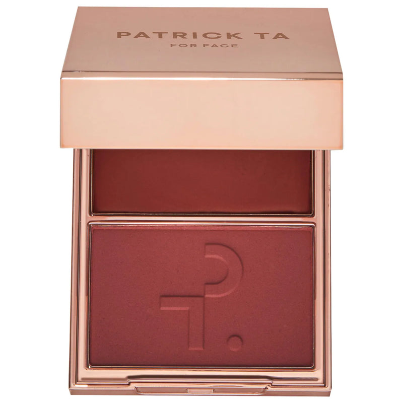 Major Headlines Double Take Creme & Powder Blush - Patrick Ta / Rubor en Crema y Polvo
