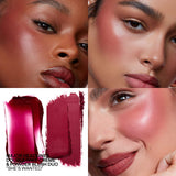 Major Headlines Double Take Creme & Powder Blush - Patrick Ta / Rubor en Crema y Polvo