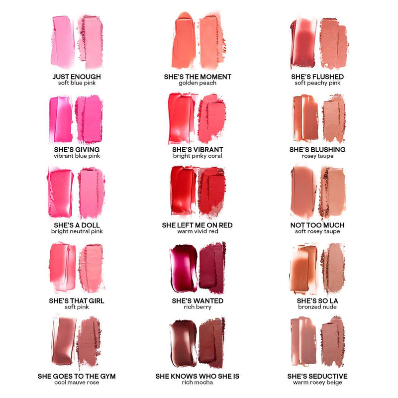 Major Headlines Double Take Creme & Powder Blush - Patrick Ta / Rubor en Crema y Polvo