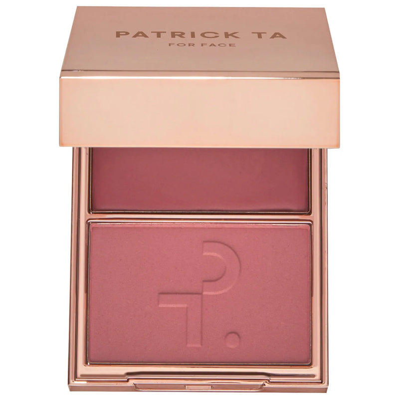 Major Headlines Double Take Creme & Powder Blush - Patrick Ta / Rubor en Crema y Polvo