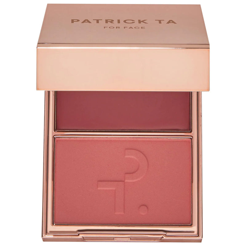 Major Headlines Double Take Creme & Powder Blush - Patrick Ta / Rubor en Crema y Polvo