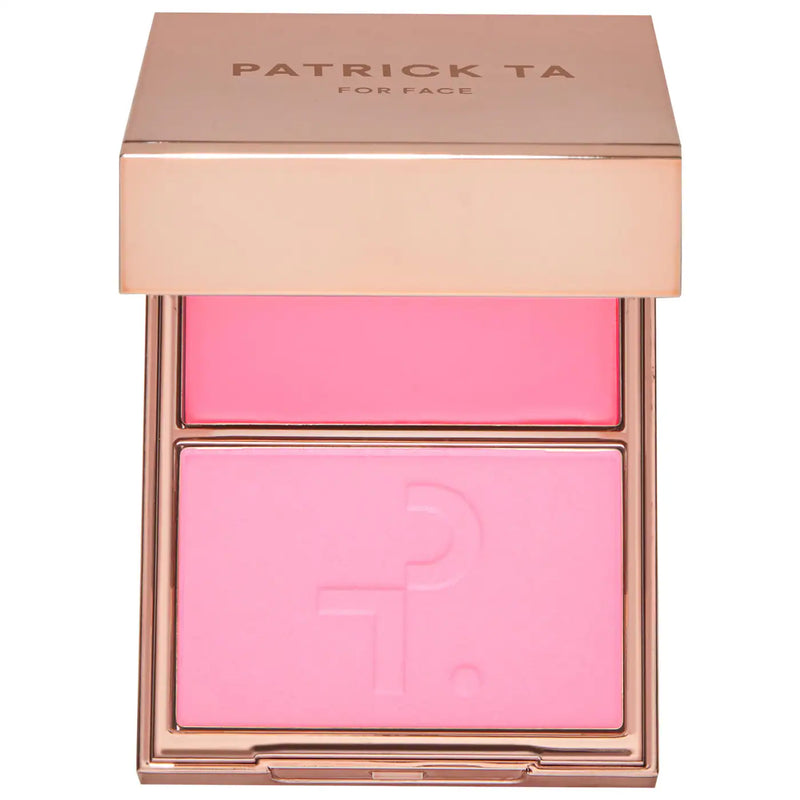 Major Headlines Double Take Creme & Powder Blush - Patrick Ta / Rubor en Crema y Polvo