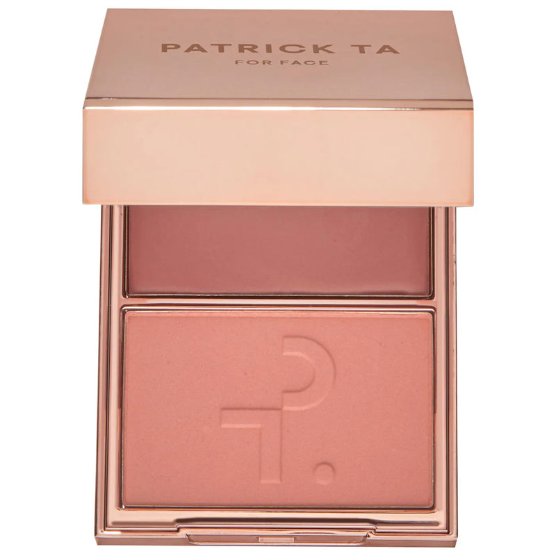 Major Headlines Double Take Creme & Powder Blush - Patrick Ta / Rubor en Crema y Polvo