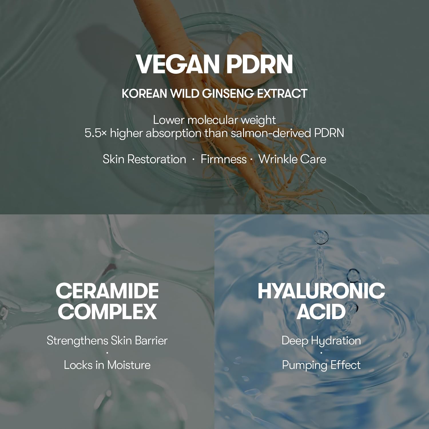PDRN Daily Mask (30 pz) - VT COSMETICS / Mascarillas facial coreana hidratante, efecto plumping y anti-edad