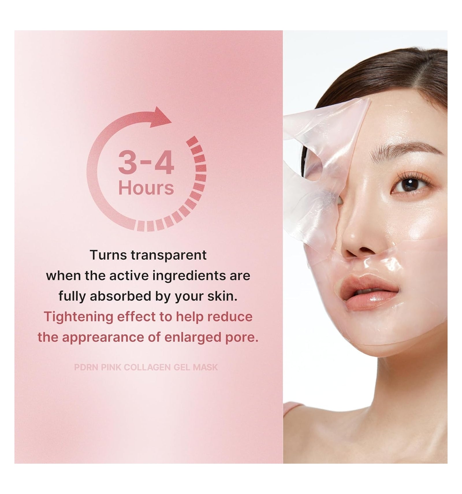 PDRN Pink Collagen Jelly Gel Mask - Medicube / Mascarilla para piel radiante y elasticidad