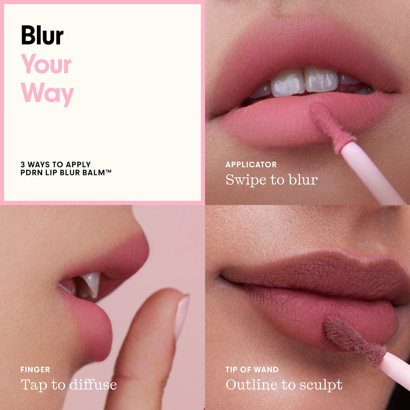 *PREORDEN: PDRN Tinted Soft Matte Lip Blur Balm for Hydration - Glow Recipe / Bálsamo labial con PDRN