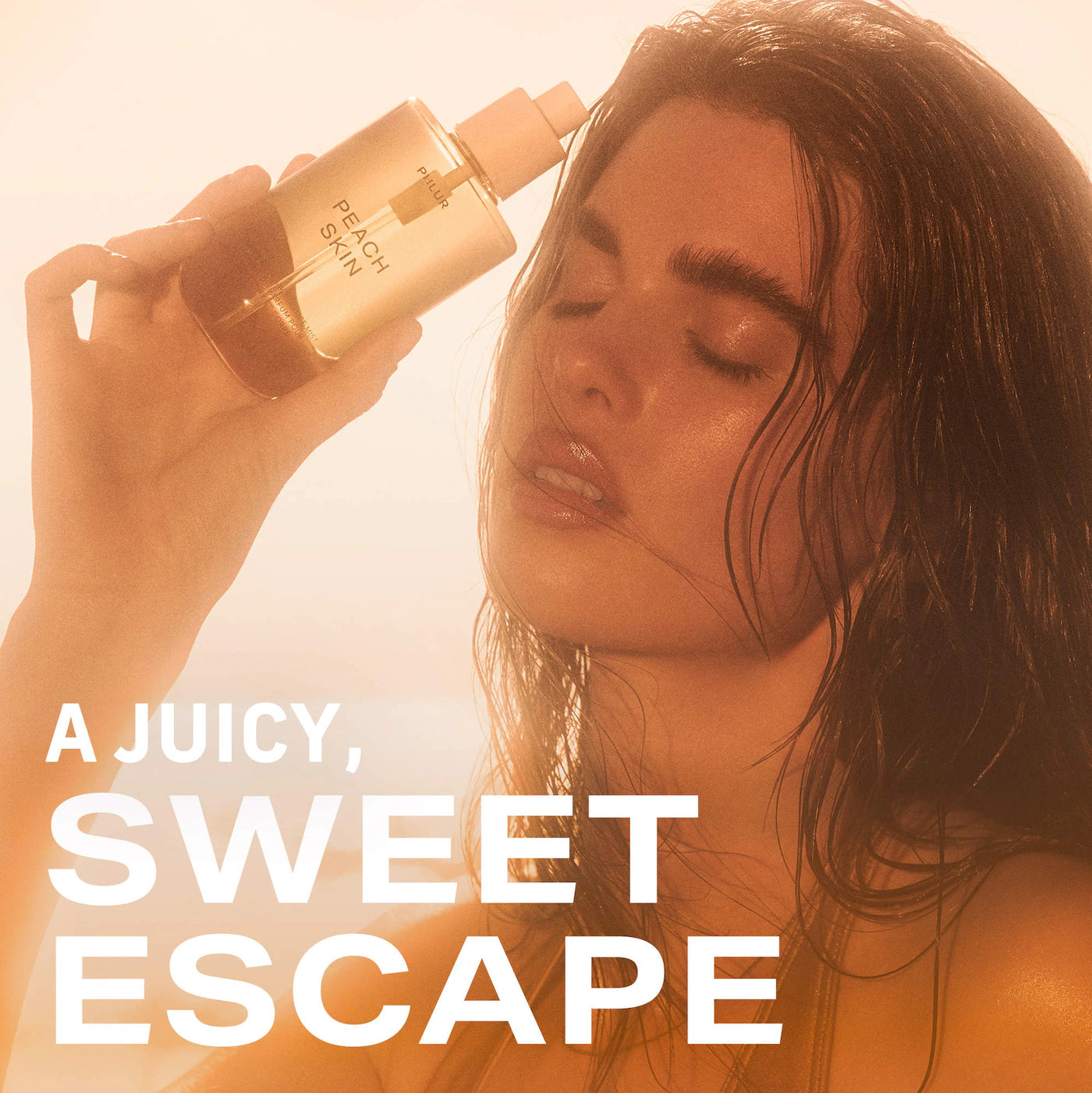 *PREORDEN: Peach Skin Body & Hair Fragrance Mist - PHLUR / Fragancia Floral para el cabello y cuerpo (Copia)