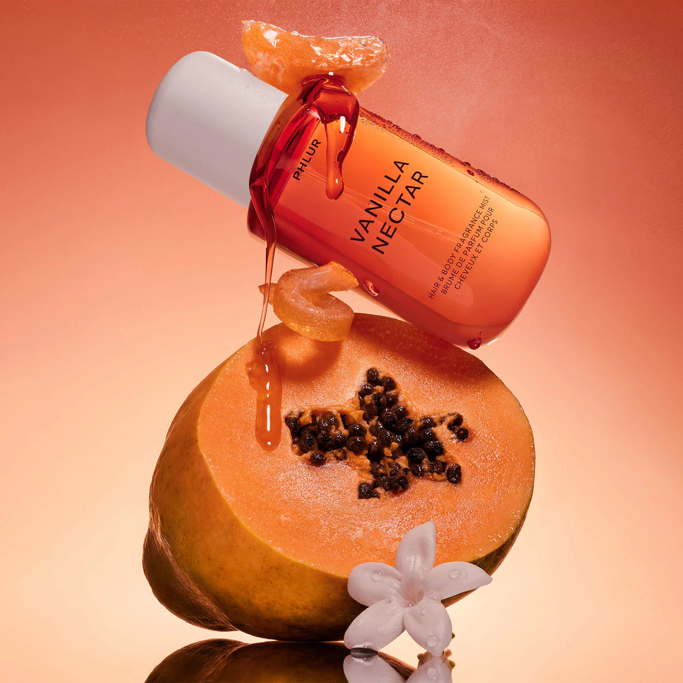 *PREORDEN: Vanilla Nectar Body & Hair Fragrance Mist - PHLUR / Fragancia floral para el cabello y cuerpo