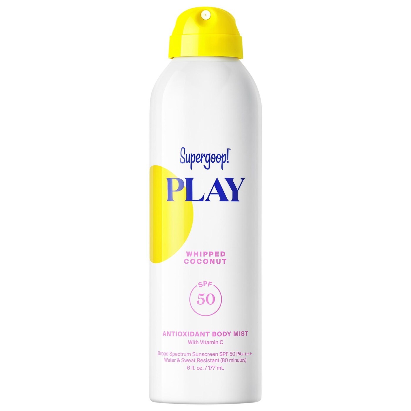 *PREORDEN: PLAY Antioxidant Body Sunscreen Mist SPF 50 - Supergoop! / Protector solar corporal en spray