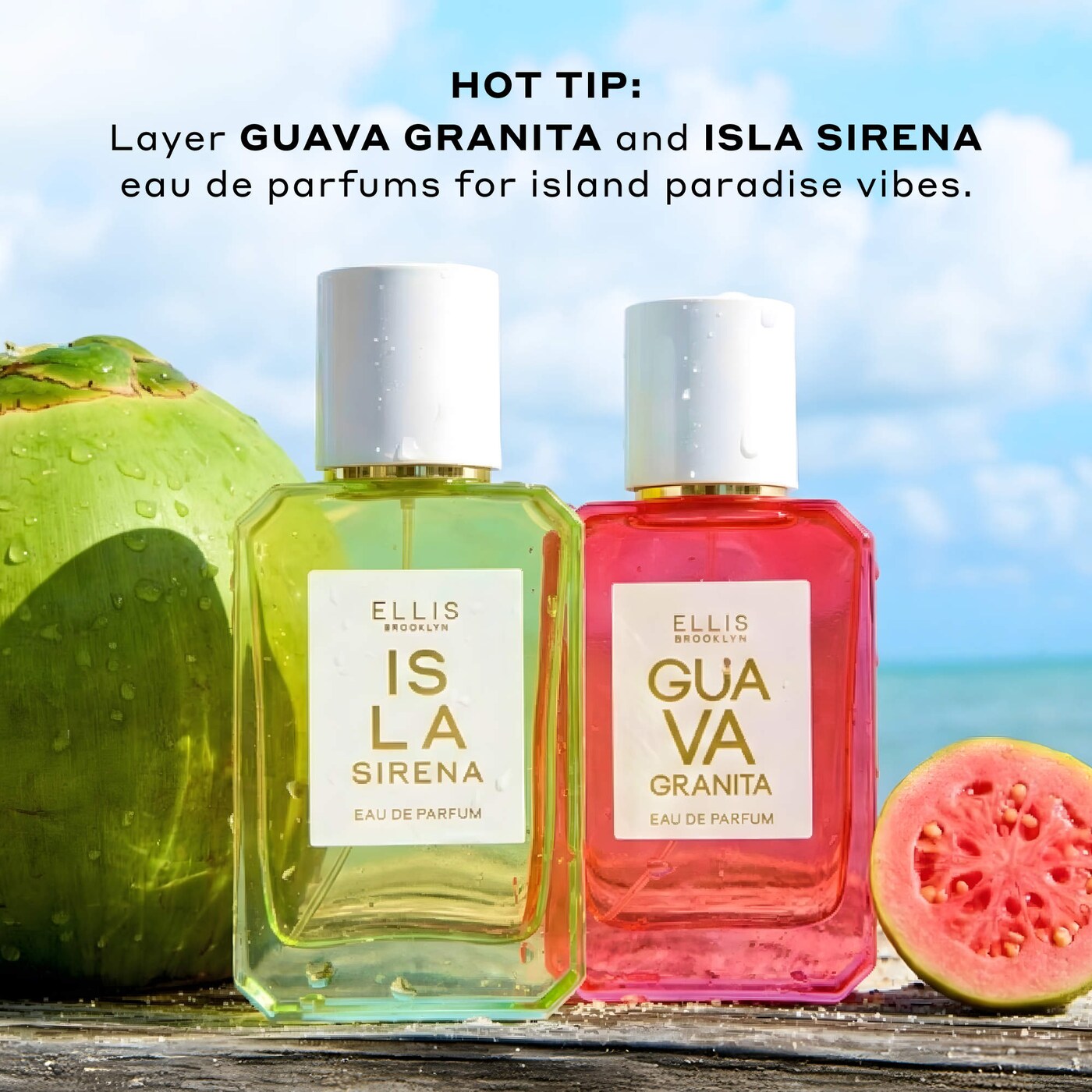 *PREORDEN: GUAVA GRANITA Eau de Parfum with Vanilla and Banana Travel Spray - Ellis Brooklyn /