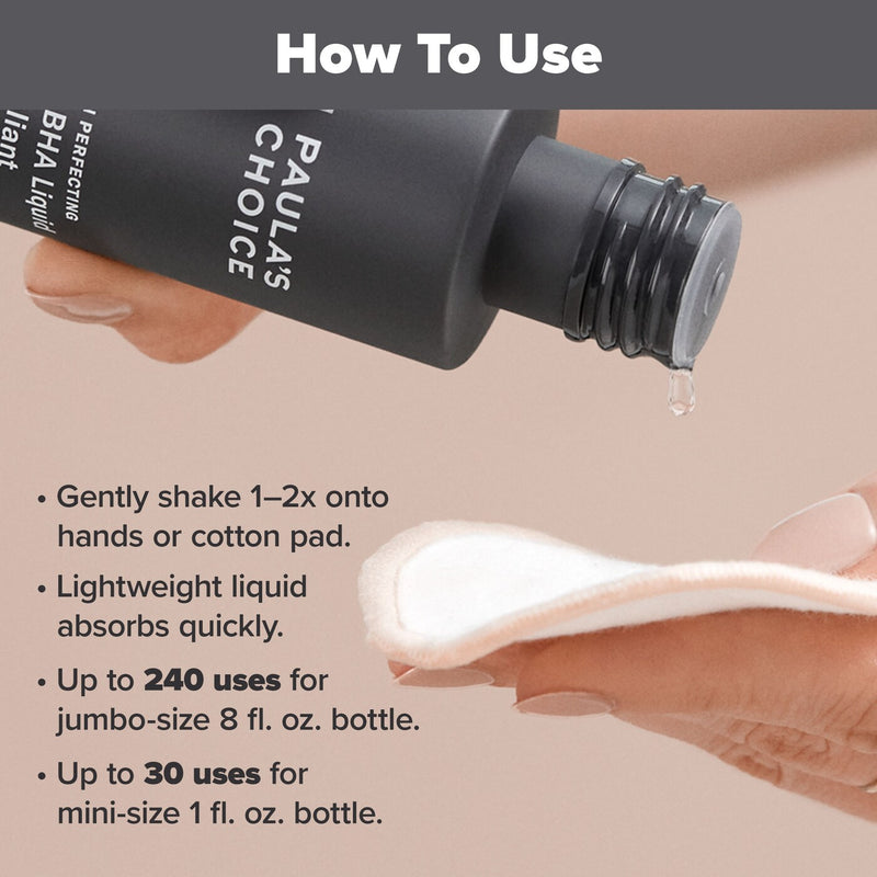 *PREORDEN: Gold Standard 2% BHA Jumbo & Mini Set for Clear Skin - Paula’s Choice / Kit acné, poros, puntos negros, textura