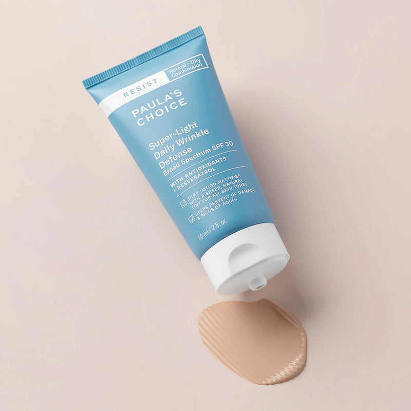 RESIST Super-Light Daily Wrinkle Defense Face Sunscreen SPF 30 - Paula’s Choice / Protector solar ligero