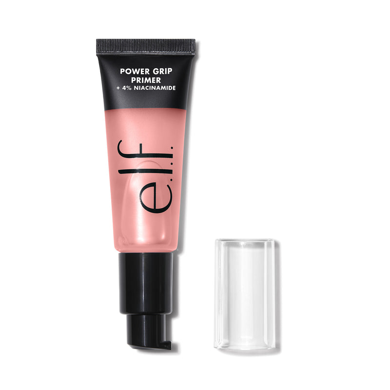 Power Grip Primer + 4% Niacinamide - Elf / Prebase para acabado duradero luminoso, ayuda a igualar tono de la piel