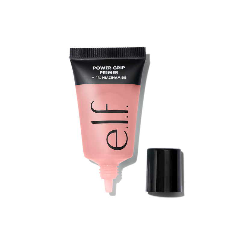 Power Grip Primer + 4% Niacinamide - Elf / Prebase para acabado duradero luminoso, ayuda a igualar tono de la piel