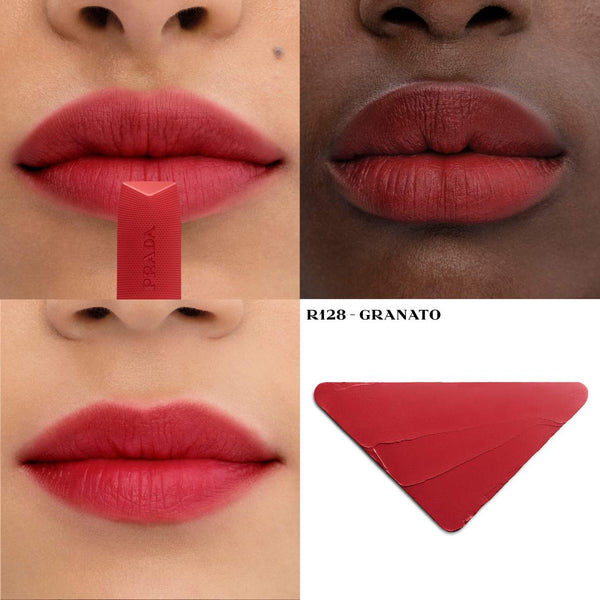 *PREORDEN: Monochrome Soft Matte Refillable Lipstick - Prada / Labial mate recargable