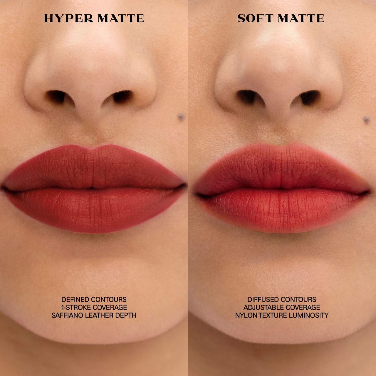 *PREORDEN: Monochrome Soft Matte Refillable Lipstick - Prada / Labial mate recargable