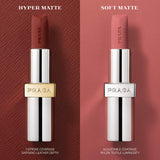 *PREORDEN: Monochrome Soft Matte Refillable Lipstick - Prada / Labial mate recargable