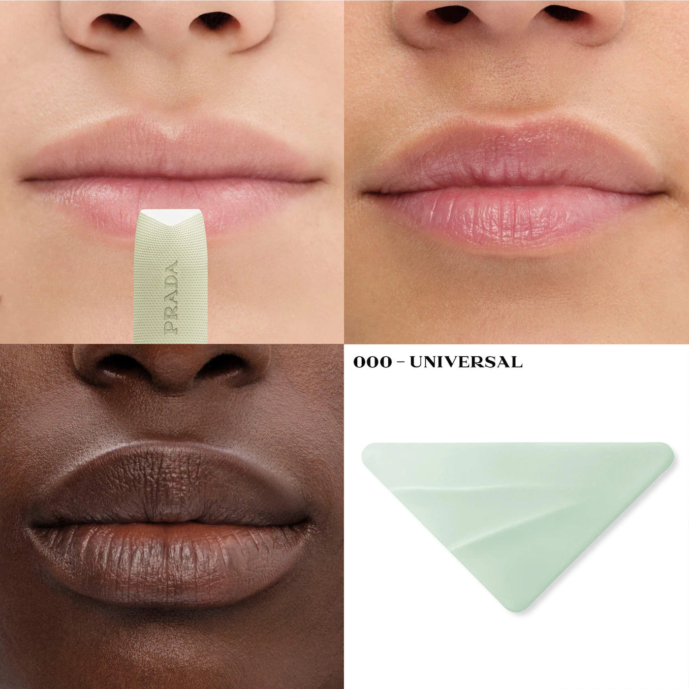 *PREORDEN: Hydrating Mini Lip Balm Trio Gift Set - Prada / Set 3 de bálsamos labiales hidratantes