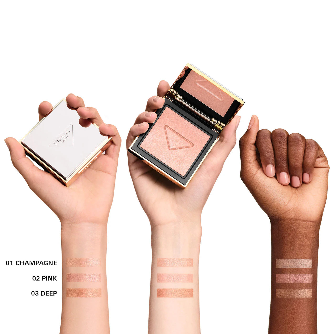 *PREORDEN: Prada Light Glowing Highlighter Powder - Prada / Iluminador
