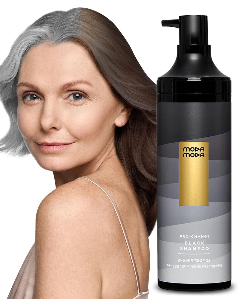 Pro-Change Black Shampoo 300mL - MODAMODA / Shampoo para oscurecer canas
