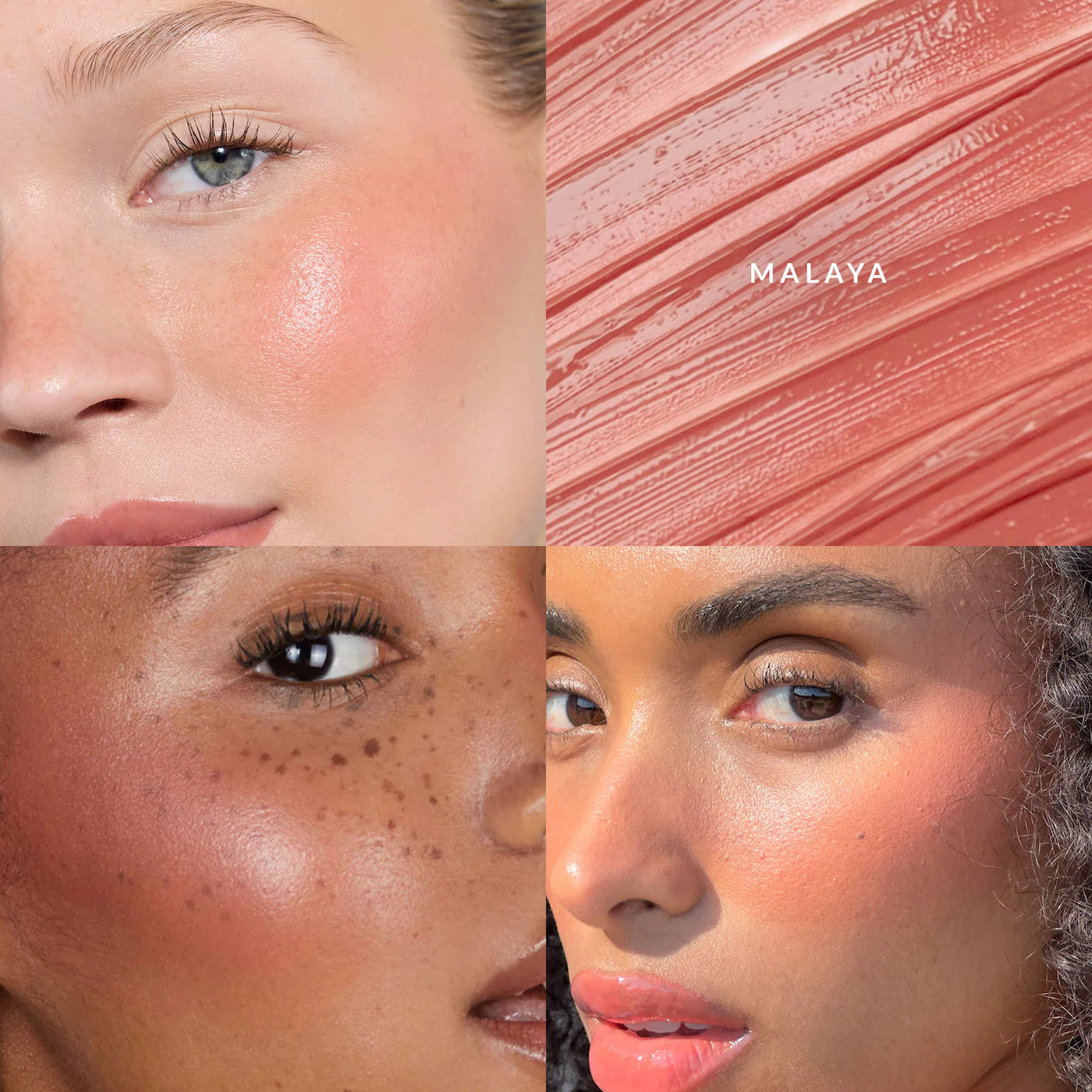 Cream Blush Duo with Duo Face Brush Gift Set - REFY / Set de brocha + blush