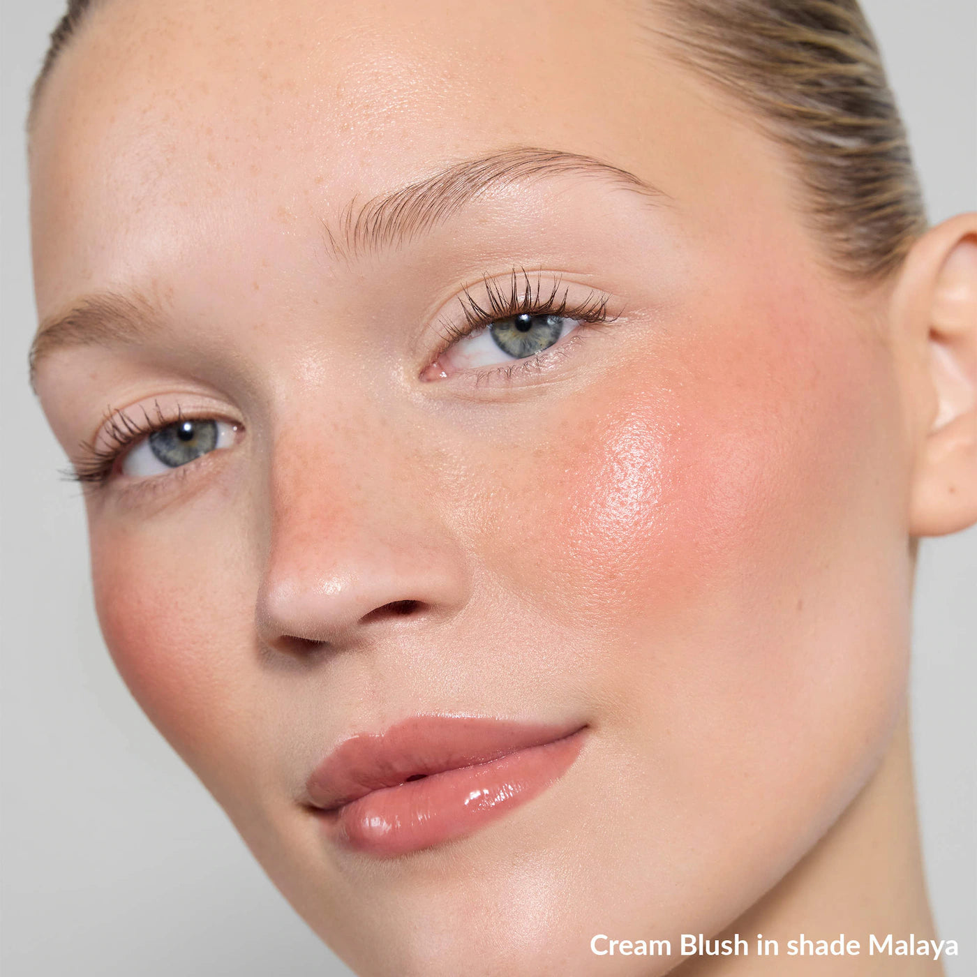 Cream Blush Duo with Duo Face Brush Gift Set - REFY / Set de brocha + blush