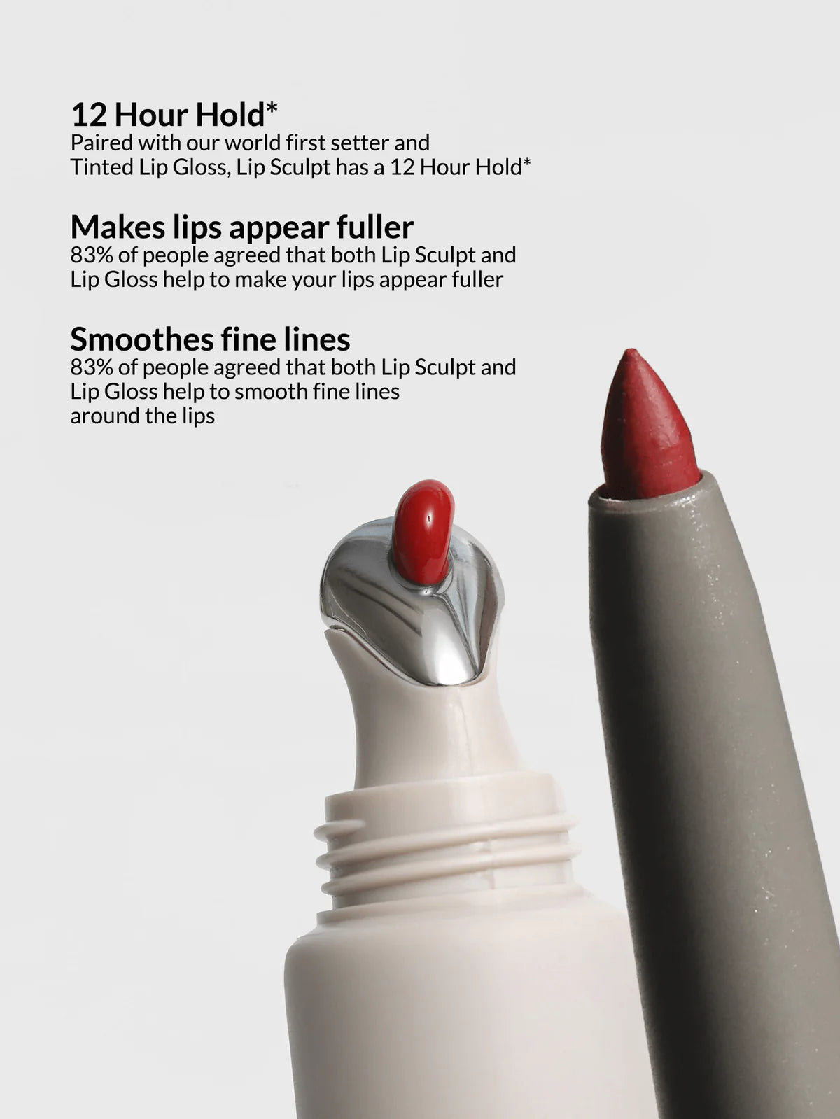 Red Collection - REFY / Set de delineador con fijador + Brillo de labios + Rubor Ed. limitada + espejo