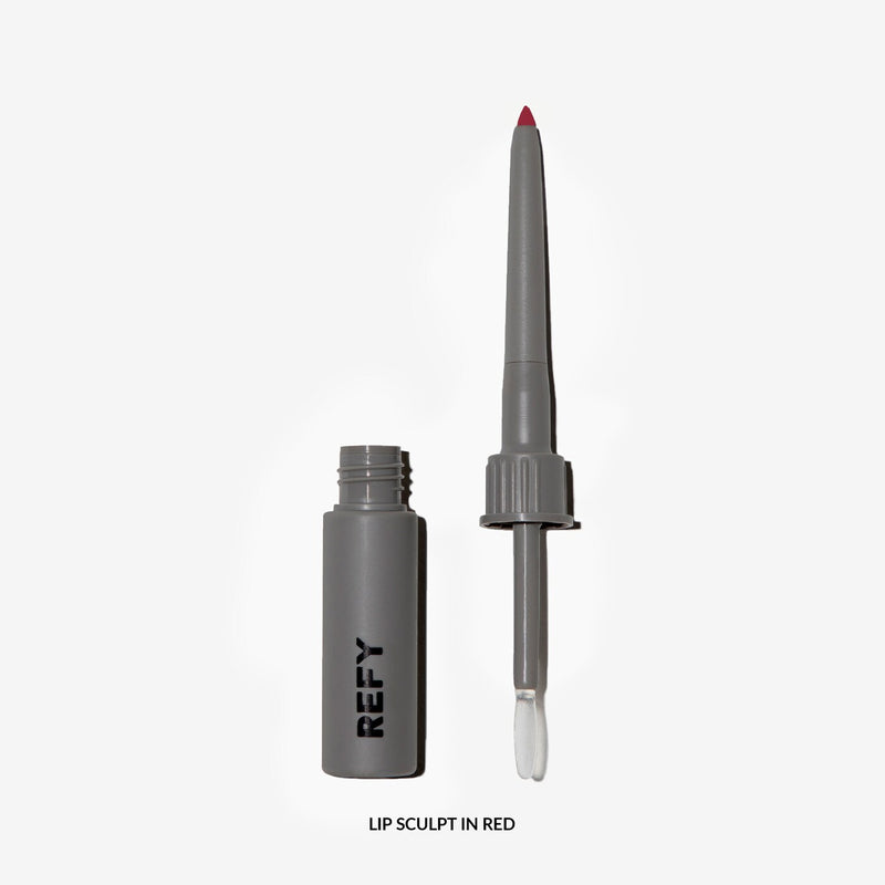 Red Collection Lip & Cheek Set - REFY / Set de delineador con fijador + Brillo de labios + Rubor Ed. limitada