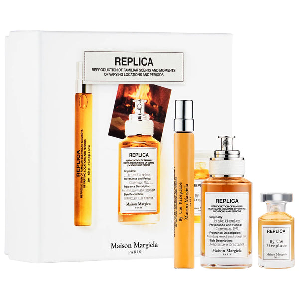 *PREORDEN: 'REPLICA' By The Fireplace Gift Set - Maison Margiela / Set 3 pzas perfumes unisex