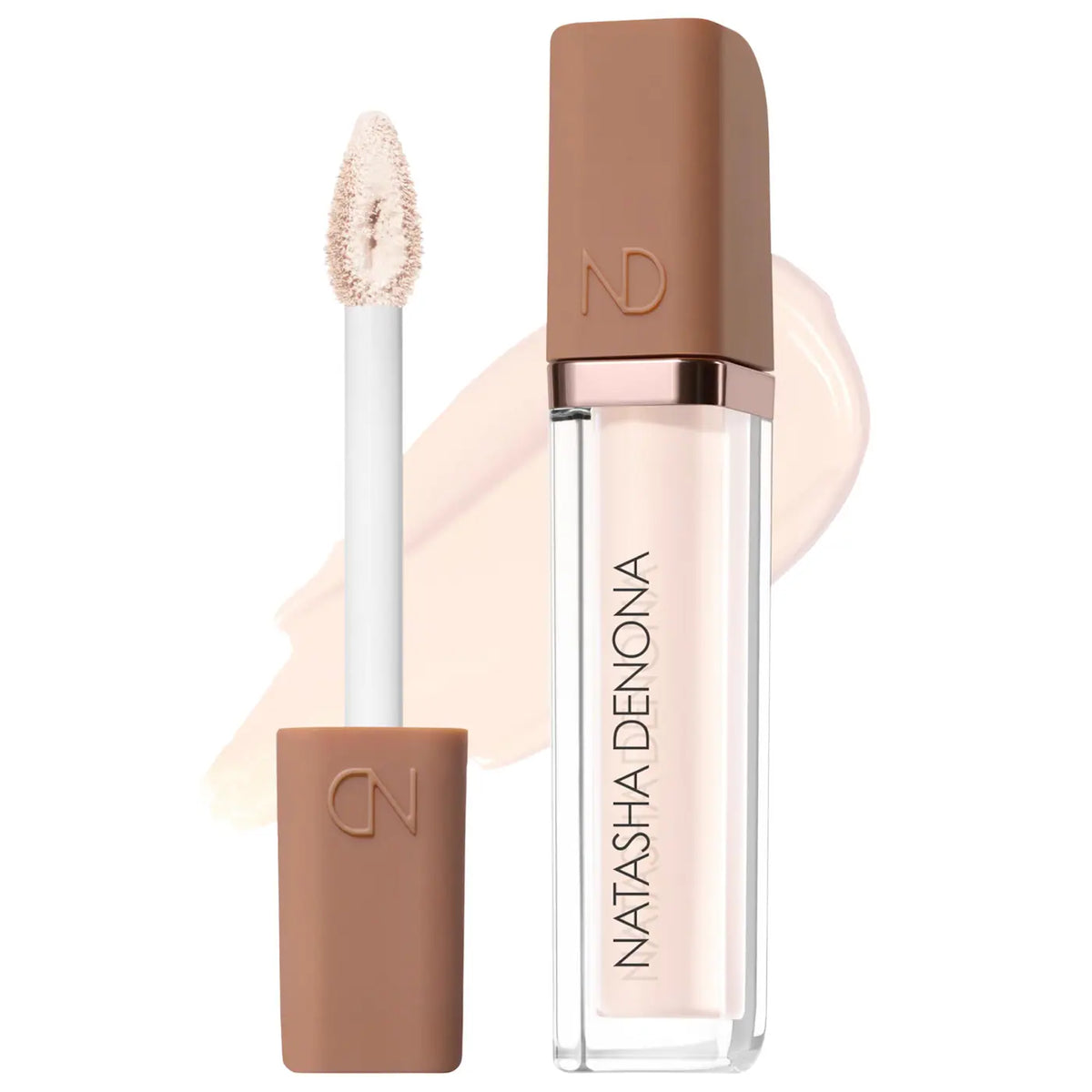 *PREORDEN: MINI Hy-Glam Brightening & Hydrating Medium to Full Coverage Crease Proof Serum Concealer - NATASHA DENONA / Mini Corrector al