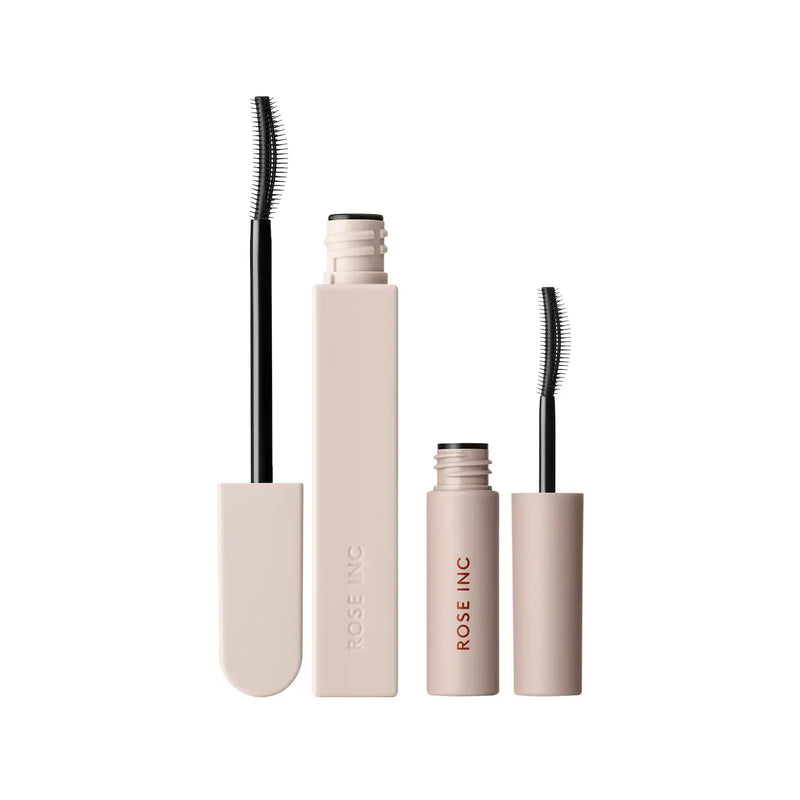 *SIN CAJA: Ultra-Black Lash Lifting & Lengthening Serum Mascara Mini - ROSE INC / Máscara de pestañas