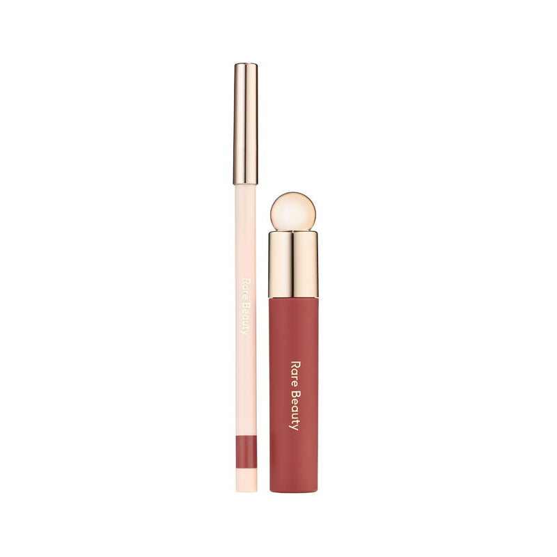 Everyday Rose Lip Oil & Liner Duo - Rare Beauty / Set con tinta de labios y lápiz labial