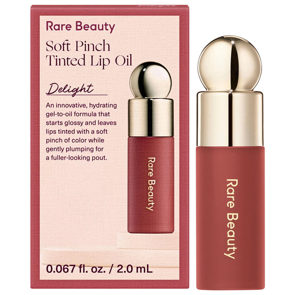*PREORDEN: Mini Soft Pinch Tinted Lip Oil - Rare Beauty / Mini tinta de labios de larga duración