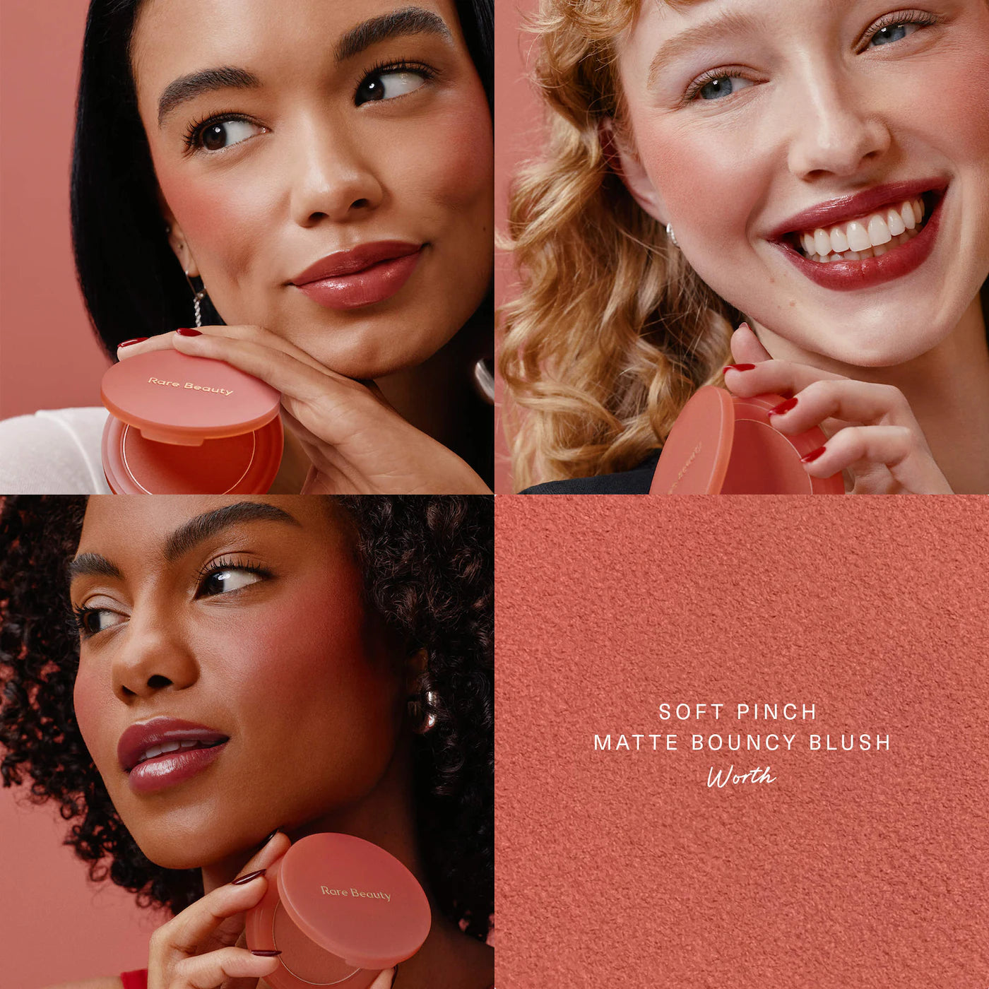 *PREORDEN: Soft Pinch Cheek & Lip Trio Makeup Gift Set - Rare Beauty by Selena Gomez  / Set 3 pzas mini rubor + labios