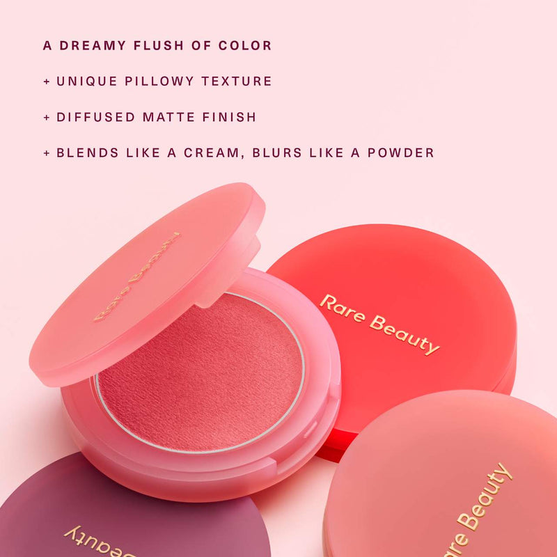 *PREORDEN: Soft Pinch Matte Bouncy Blush - Rare Beauty / Rubor cremoso