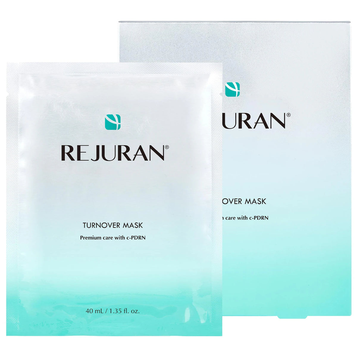 Turnover Mask c-PDRN® 5-Pack for Uneven Texture & Brightening Dull Skin - Rejuran /