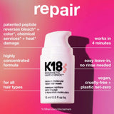 *PREORDEN: Repair + Protect Mini's Hair Set - K18 / Set reparador de cabello