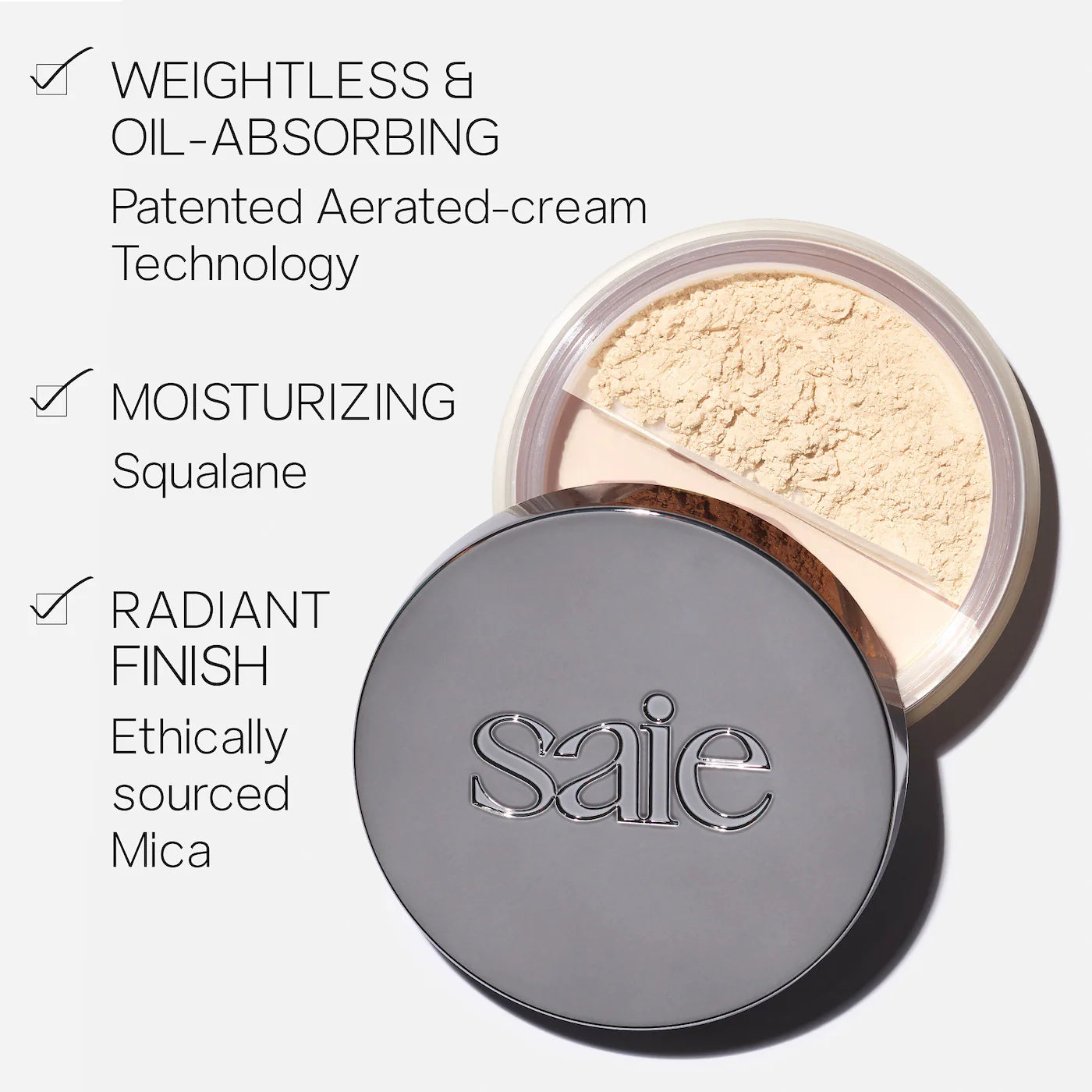 *PREORDEN: Airset Radiant Loose Setting Powder - Saie / Polvo suelto ligero